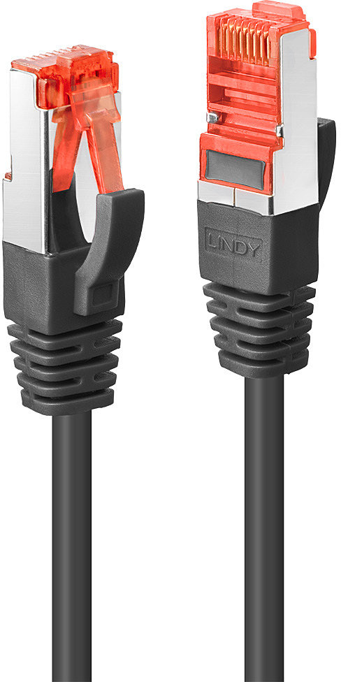 Lindy 47395 Kabel sieciowy skrętka) RJ45 Cat.6 S/FTP TPE Czarny 3m LY-47395