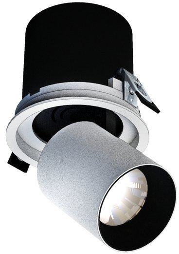 Wojnarowski lighting design Wysuwany reflektor podtynkowy LED śr, 13cm 21W 3000K WLD In Out L biały WLD+20122WW90