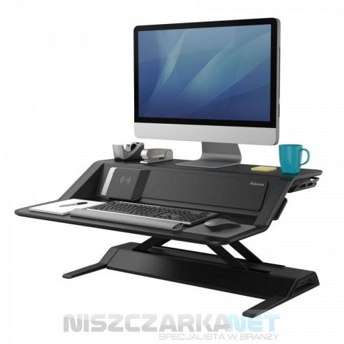 Fellowes Stanowisko do pracy Sit-Stand Lotus DX - czarne