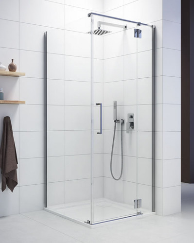 Sanplast Space Line KNDJ2P/SPACE kabina kwadratowa prawa 90x90x203 przejrzyste 600-100-1050-42-401