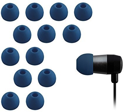 Xcessor xcessor 7 para (komplet z 14 sztuki) silikonowe wkładki douszne Zatyczki do uszu zapewnia in-ear ohrhoere parent, średni, pomarańczowy CG35659