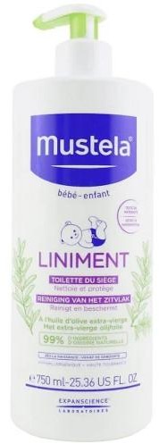 Mustela LABORATOIRES EXPANSCIENCE POLSKA SP. Z O.O. Bebe Enfant Liniment emulsja pod pieluszkę z pompką 750 ml 7084863