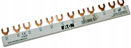 Eaton Szyna łączeniowa 3P 63A 10mm2 widełkowa