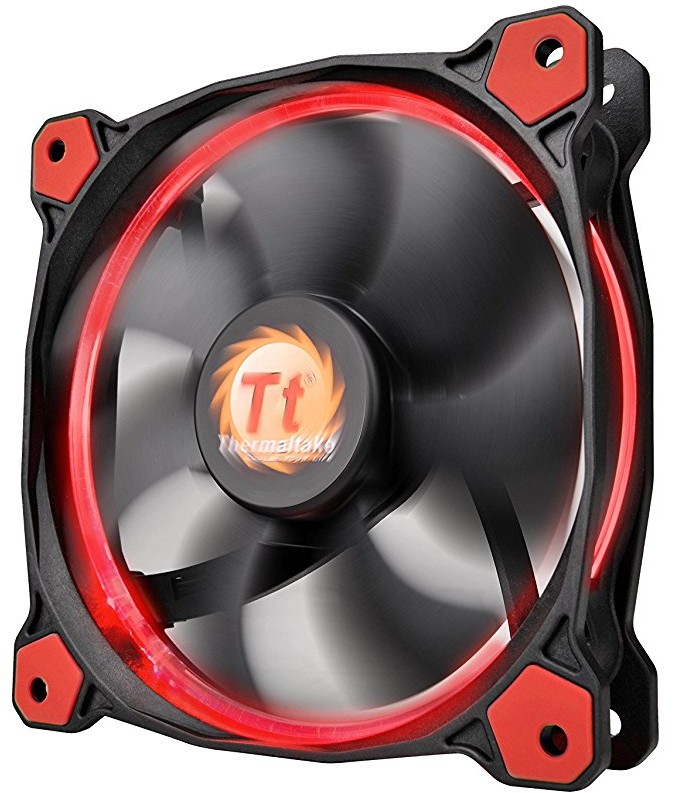 Thermaltake Wentylator do obudowy Riing 14 LED Red CL-F039-PL14RE-A