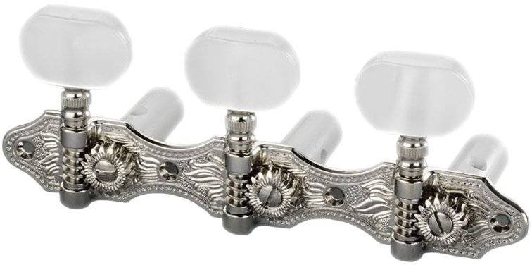 Schaller HNI 1 Baseplate 3 Large Galalith Nickel