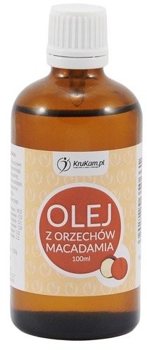 KruKam Olej Macadamia Makadamia surowy kosmetyczny 100ml