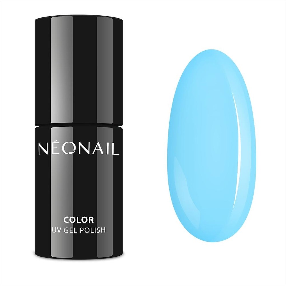 NeoNail Lakiery do paznokci UV Lakier hybrydowy 7,2 ml UV Gel Polish Blue Surfing 7.2 ml