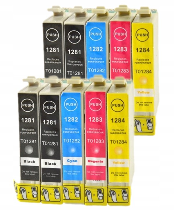 Tusze Do Drukarki Epson T1281 SX425W SX430W SX435W