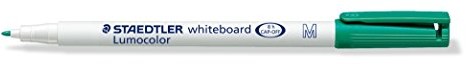 Staedtler 301  5 Lumocolor Whiteboard M-koronka około 1.0 MM, 10 sztuk w kartonie etui na długopis, niebieski 301-5