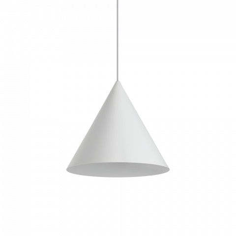 Ideal Lux Lampa wisząca A-Line 232720 pojedyńcza oprawa świetlna w kolorze białym 232720