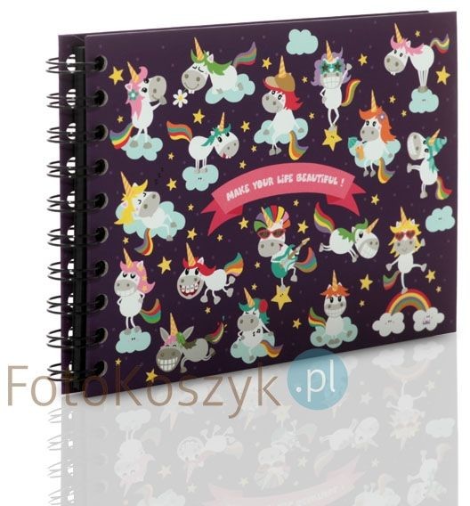 Panodia Album Lali Licorne (tradycyjny 30 czarnych stron)