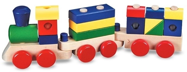 Melissa & Doug Kolejka, klocki