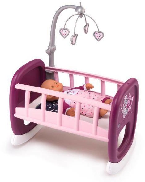 Smoby Baby Nurse Kołyska z karuzelką