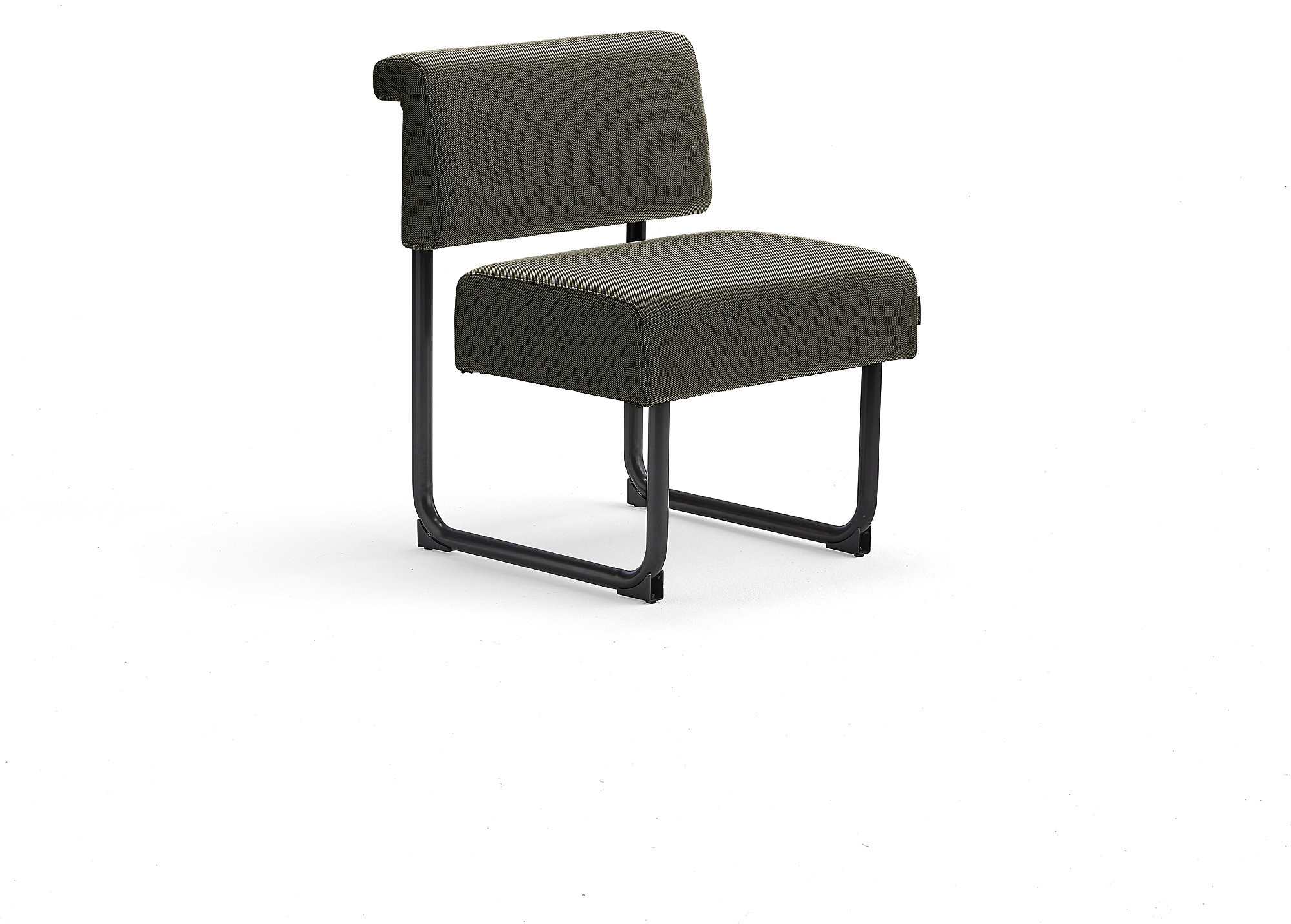 AJ Produkty Sofa START, 600 mm, tkanina, oliwkowy