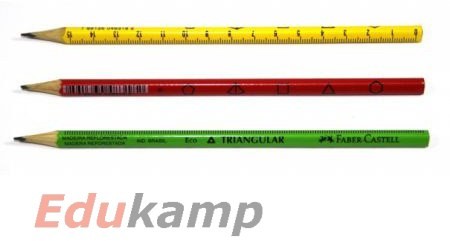 Faber-Castell Ołówek FABER-CASTELL z motywem linijki, mix kolorów AB231FBC