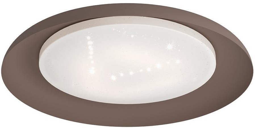 Eglo 99704 - LED Plafon PENJAMO LED/17,1W/230V brązowy
