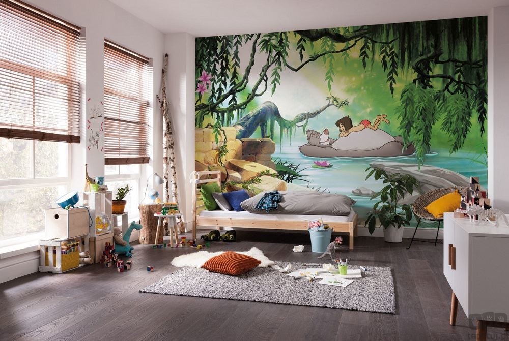 Komar Fototapeta Jungle book swimming with Baloo 8-4106 8-4106