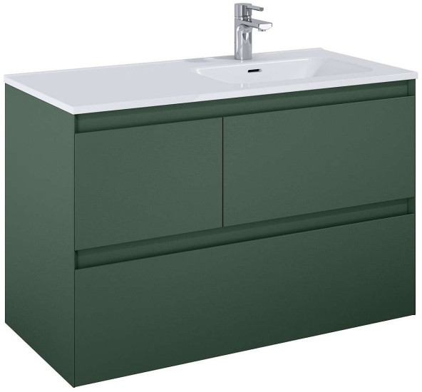 Elita Split Szafka podumywalkowa 100 cm prawa forest green matt PDW 169012