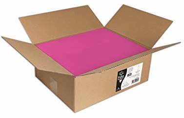 Clairefontaine 9058 C karton z 200 koszulkami pyłki 12,5 x 32,4 cm różowy fuksja 9058C