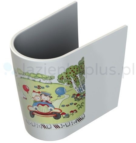 CeraStyle CeraStyle Happy półpostument biały inny 01680061