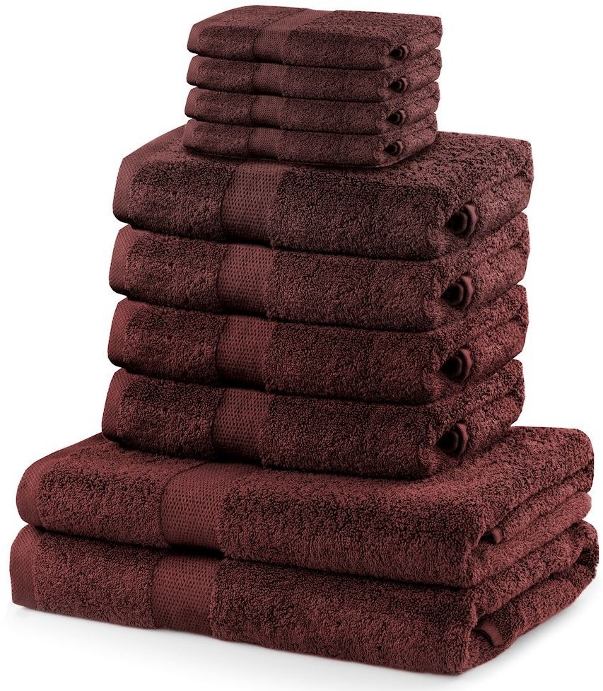 DecoKing Zestaw 10 ręczników bawełnianych Marina