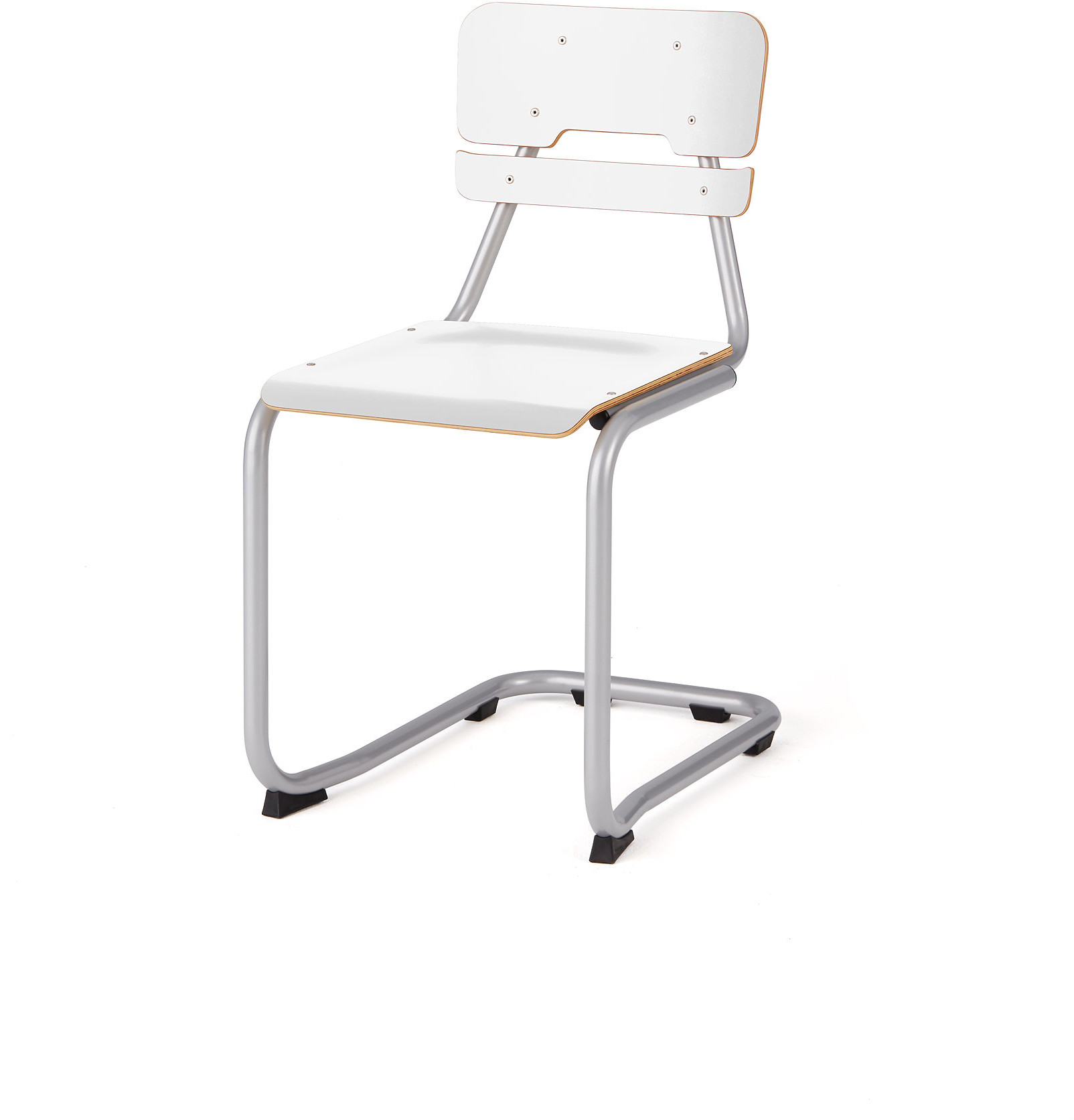AJ Produkty Krzesło Legere I, biały, wysokość: 450 mm