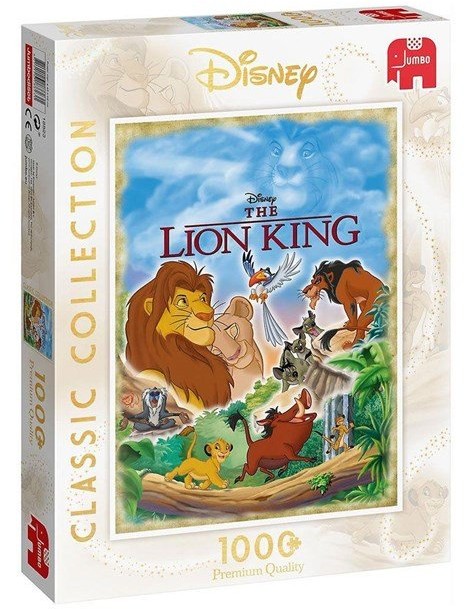 Jumbo Puzzle - Disney Classic: The Lion King (1000 JUM8823