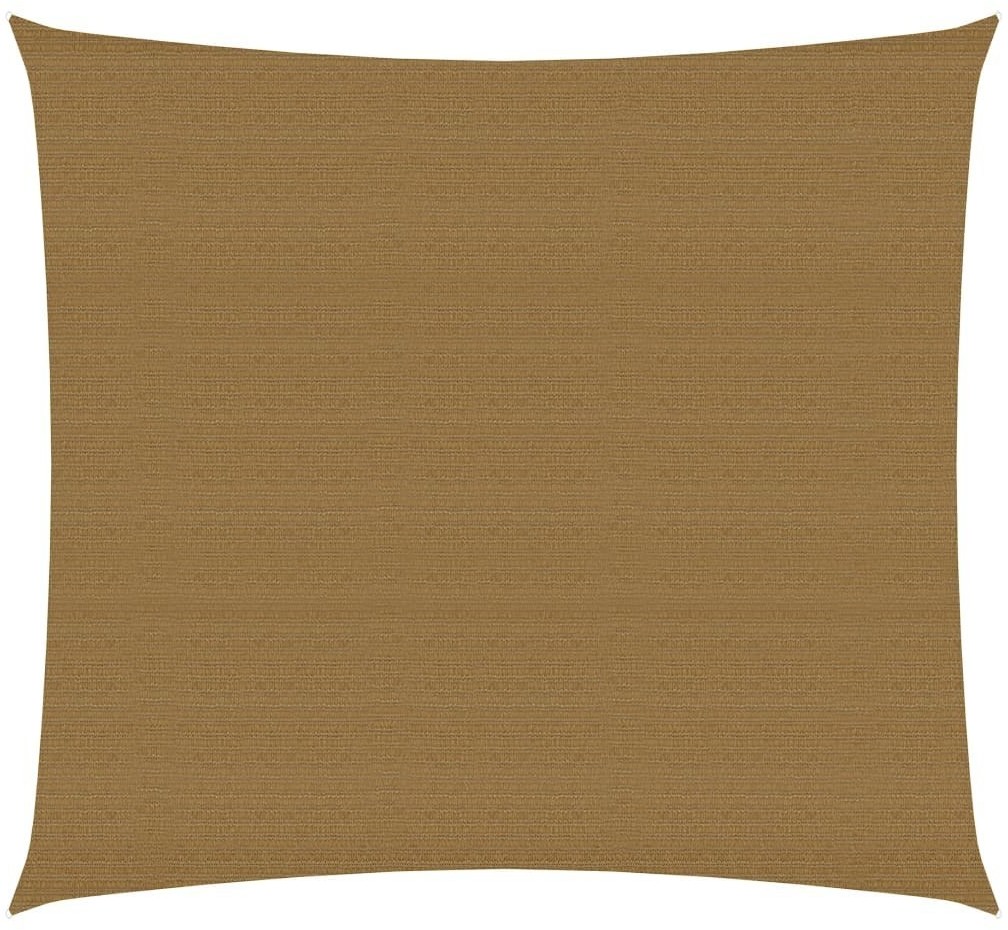 VidaXL Żagiel przeciwsłoneczny, 160 g/m, taupe, 2x2 m, HDPE 311382 VidaXL