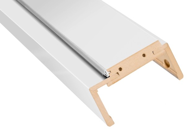 Belka ościeżnicy regulowana 115-135 mm 70 cm kredowobiała REBPBI000049