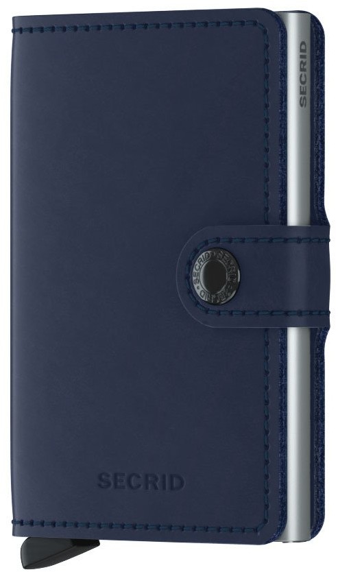 Secrid Portfel kieszonkowy RFID Miniwallet Secrid Original - navy M-Navy