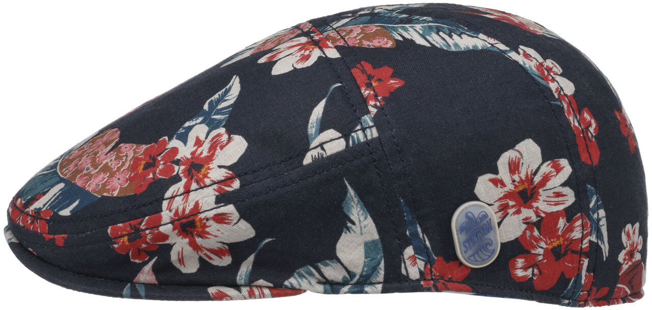 Płaski Kaszkiet Flowlin by Stetson, niebieski, S (54-55 cm)