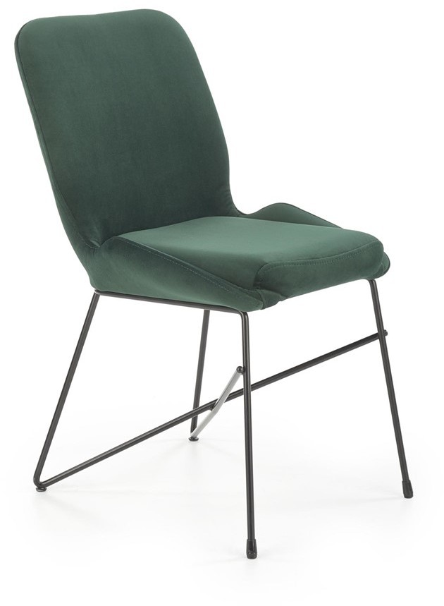 Halmar K454 krzesło ciemny zielony V-PL-K/454-KR-C.ZIELONY