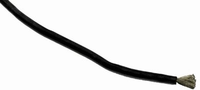 VS Electronic 278127 przewód pleciony siff silikonowy, 2.5 MM, czarny 278127