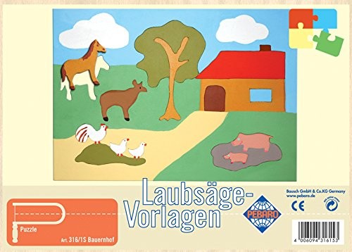 Pebaro pebaro 316/1S  szablon z laubzegą 121szt.