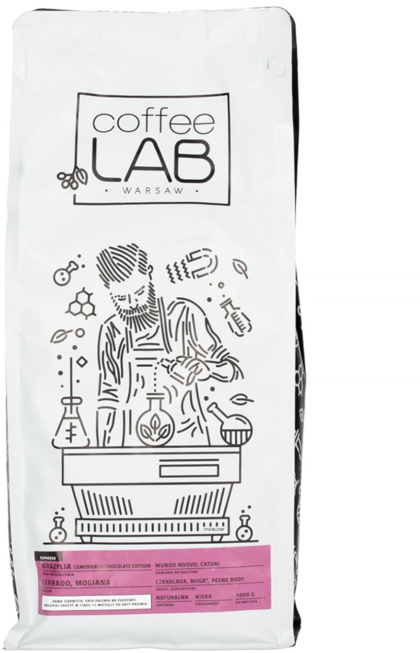 Coffeelab kawa ziarnista COFFEE LAB BRAZYLIA CEMORRADO CHOCO 1kg CLBCCE1