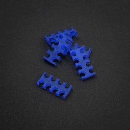 King Mod Services Mod Services 8-szczelinowy grzebieniowy kabel 3 mm mały niebieski zestaw 5 sztuk ZUUV-186