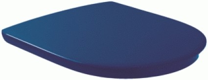 Villeroy & Boch O.Novo Vita Deska sedesowa VITA zwykła z powłoką AntiBac niebieska Blue 9M7261P1