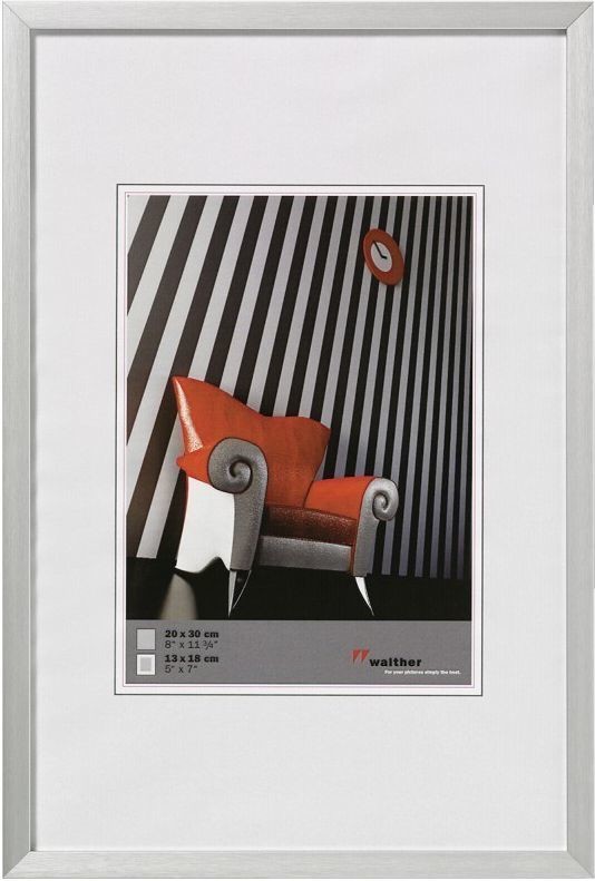 Walther Chair 20x30 Aluminium silver AJ030S - AJ030S