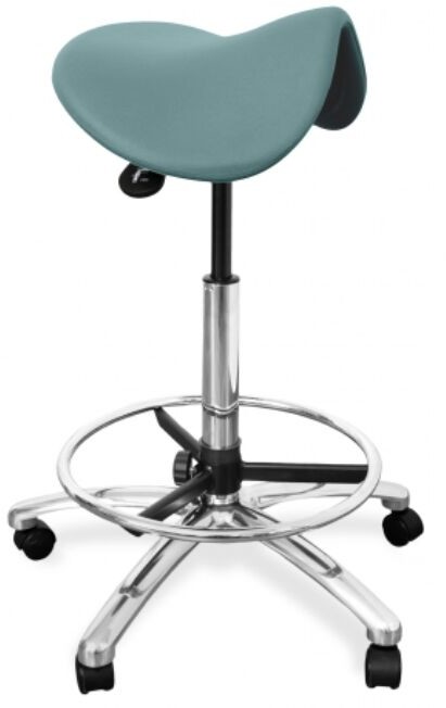 Juventas JDT2 taboret lekarski z siodłem regulowany na kółkach JDT2