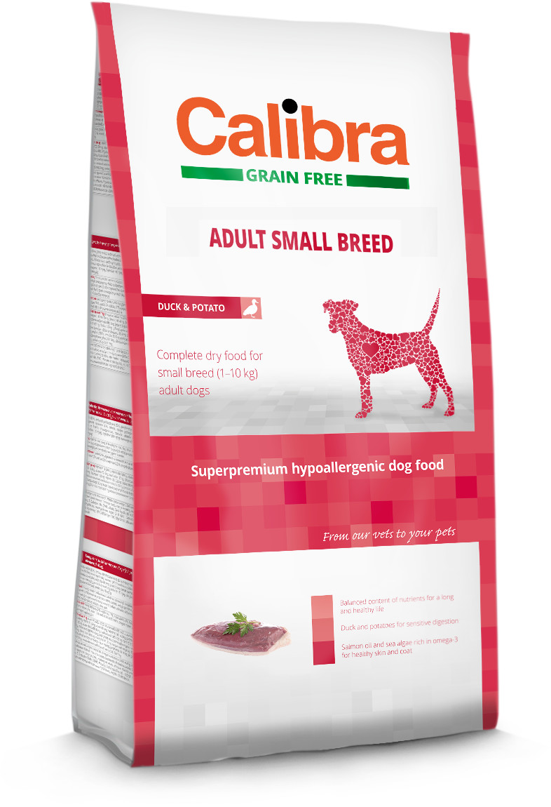 Calibra GF bezzbożowa karma dla dorosłych psów małych ras Adult Small Breed 7 kg