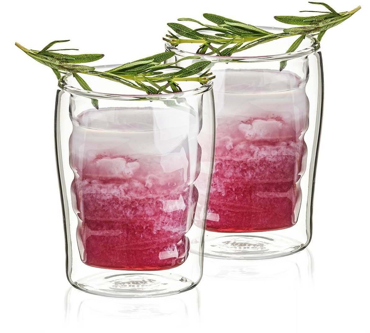 Cool 4Home Szklanka termiczna Wave Hot 200 ml, 2 szt.
