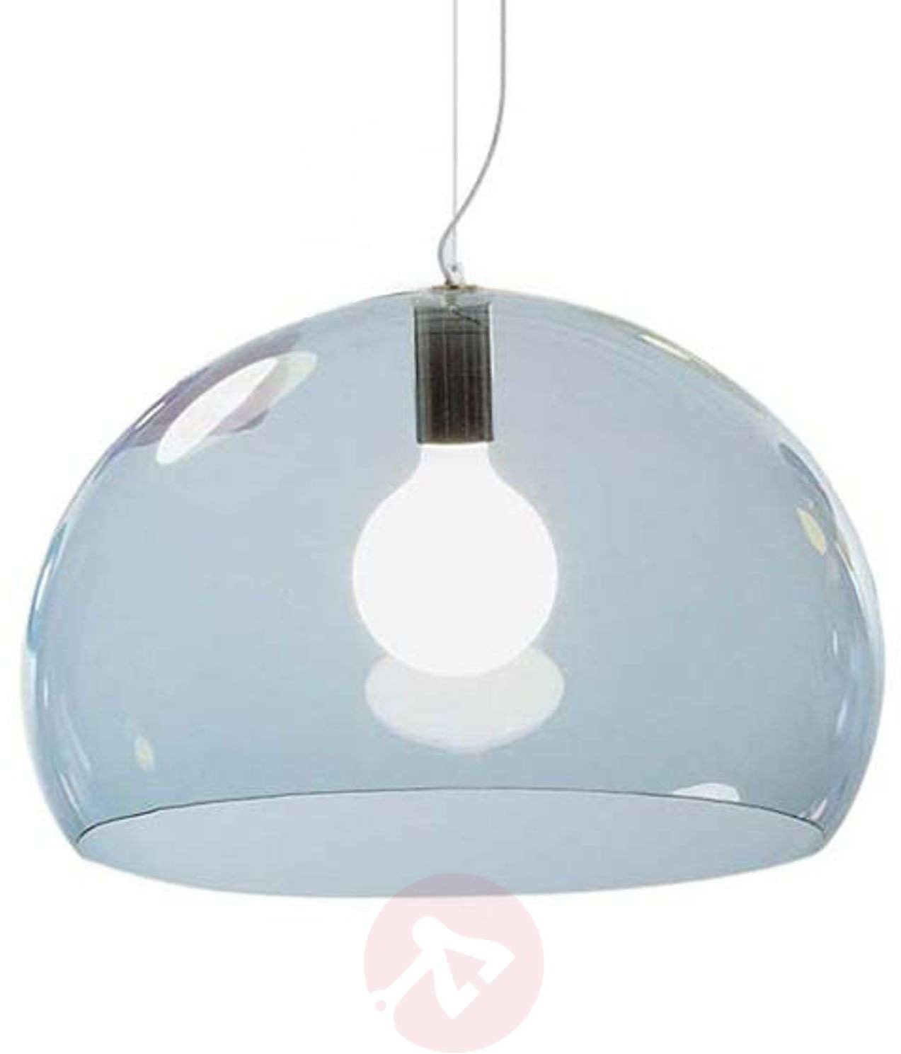 Kartell FL/Y lampa wisząca LED, błękit nieba