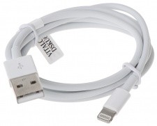 ABCVISION Przewód Apple Lightning wtyk / USB wtyk - 1m LIGHTNING-W/USB-W-1M