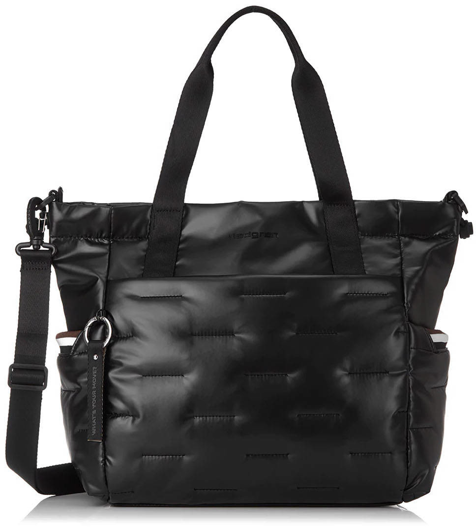 Hedgren Torba weekendowa Hedgren Puffer Tote - black HCOCN03/003-02