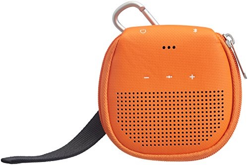 AmazonBasics Case with Kick Stand for Bose Sound Link Micro Bluetooth Speaker  pomarańczowy ZH1706146R4B