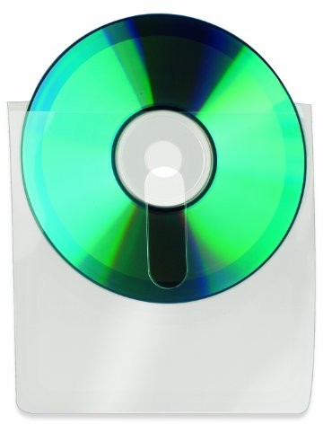 top 3L kieszenie na CD/10236 127 X 127 mm przezroczysty z rozcięciem palców zawartość: 10 szt.