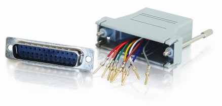 CABLESTOGO Cables To Go 81553 Modular Adapter (10 pinów, RJ-45 na wtyk DB25) 757120815532