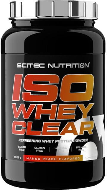 Scitec Nutrition Iso Whey Clear 1025 g brzoskwinia mango