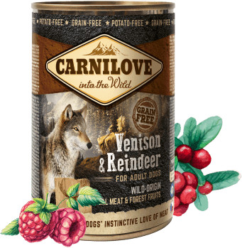 Carnilove mokra karma dla psa Wild Meat Venison & Reindeer 6x 400 g