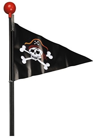 FISCHER dzieciom Chorągiewki rowerowe, wielokolorowa, One Size 85936